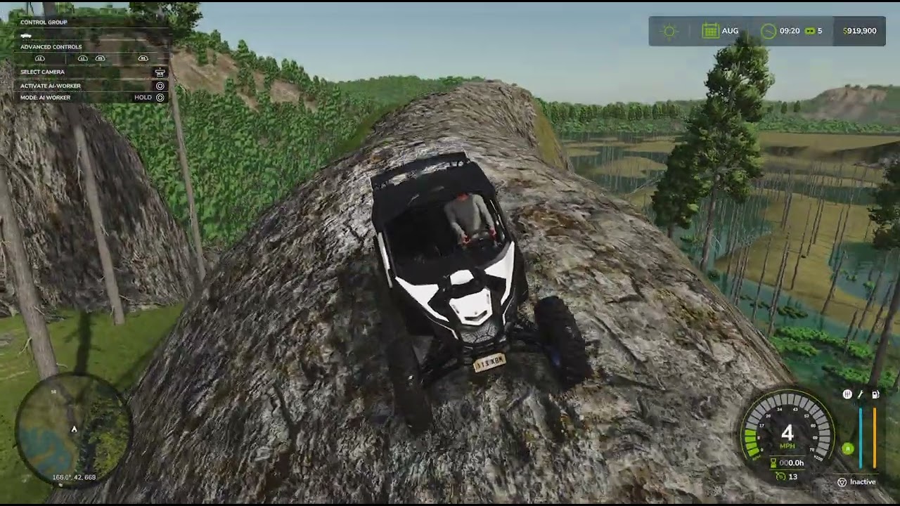Going mudding in FS25