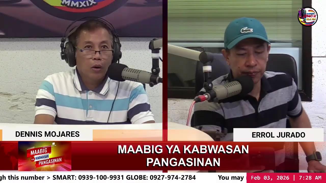 Maabig Ya Kabwasan Pangasinan  TUESDAY, February 03, 2026