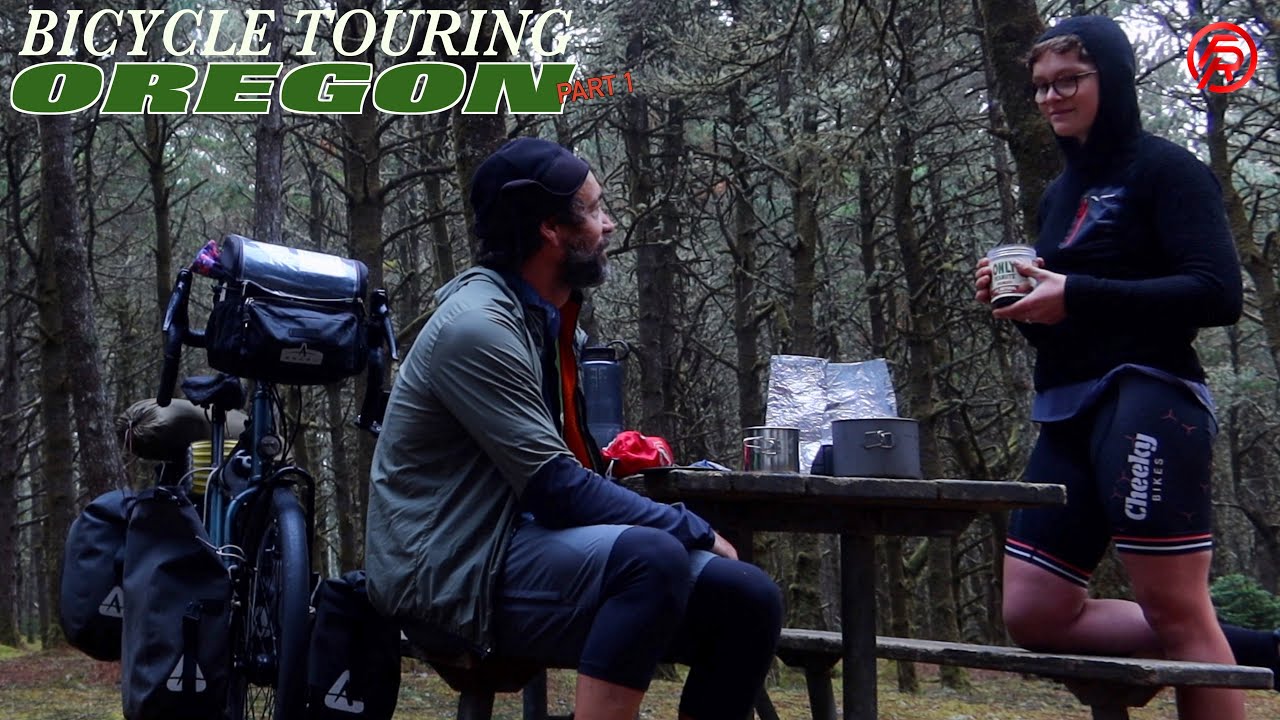 Made New Cycling Friends While Touring the Northern Oregon Coast -  Pacific Coast Bike Route - Ep3
