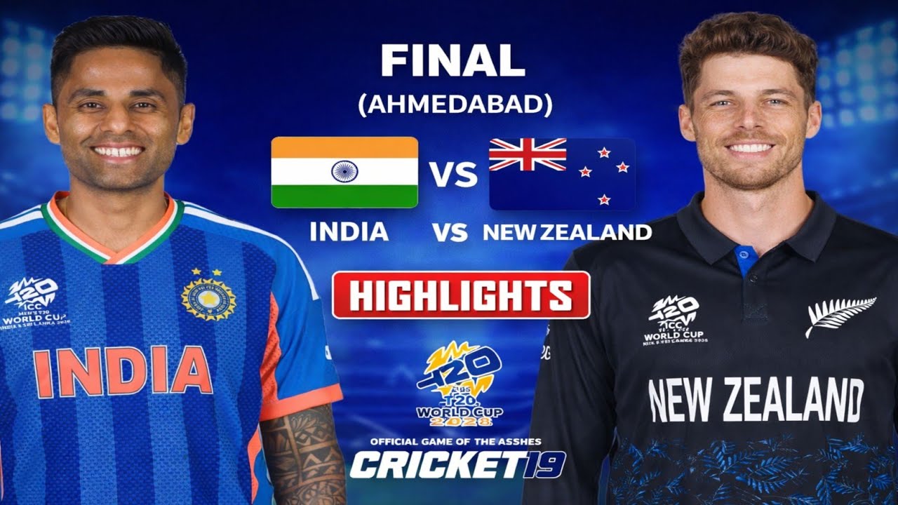 India vs New Zealand T20 World Cup Match Highlights | ICC World Cup 2026 | IND vs NZ Highlights 2026