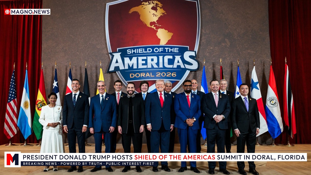 🇺🇸 Donald Trump hosts Shield of the Americas Summit in Doral, Florida [LIVE]