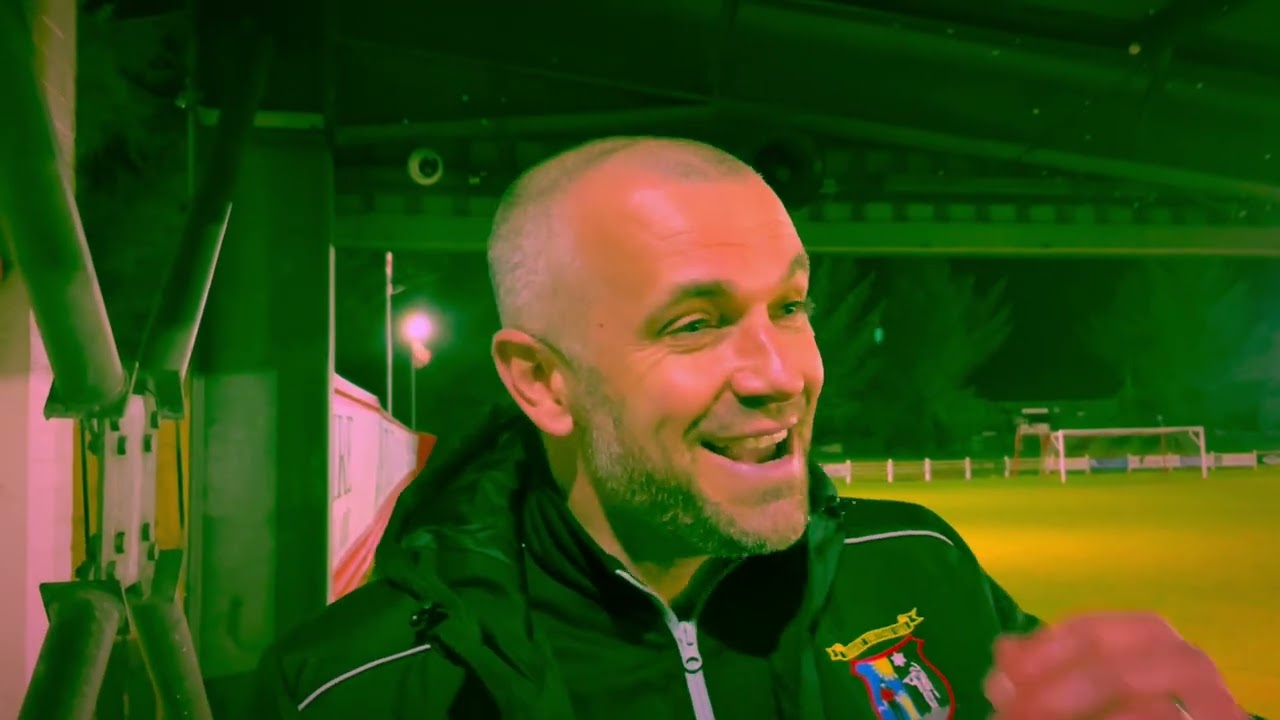 Interviews; Camelon v Tranent; Junior Cup