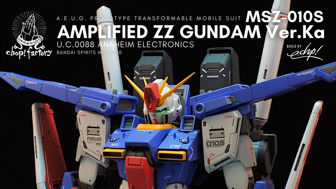 【GUNPLA】1/100 MG ZZ GUNDAM Ver.Ka【ガンプラ】ZZガンダム