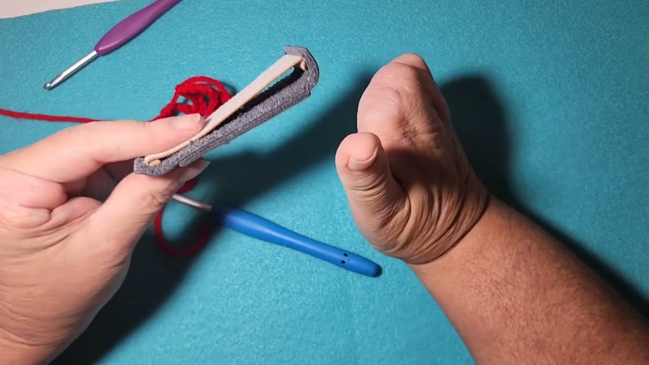 Learning To Crochet Without Fingers * 6 Finger Amputations Due To Raynauds