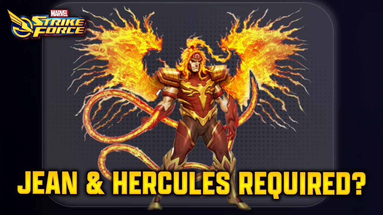 Для получения Омега-красной силы Феникса необходимы Жан и Геркулес? - Marvel Strike Force - MSF