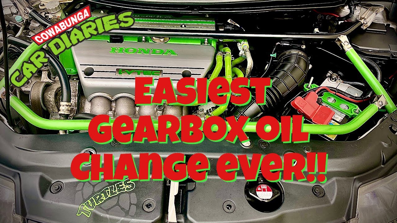 How To Change Your FN2 Type R Gearbox Oil *THE EASY WAY*