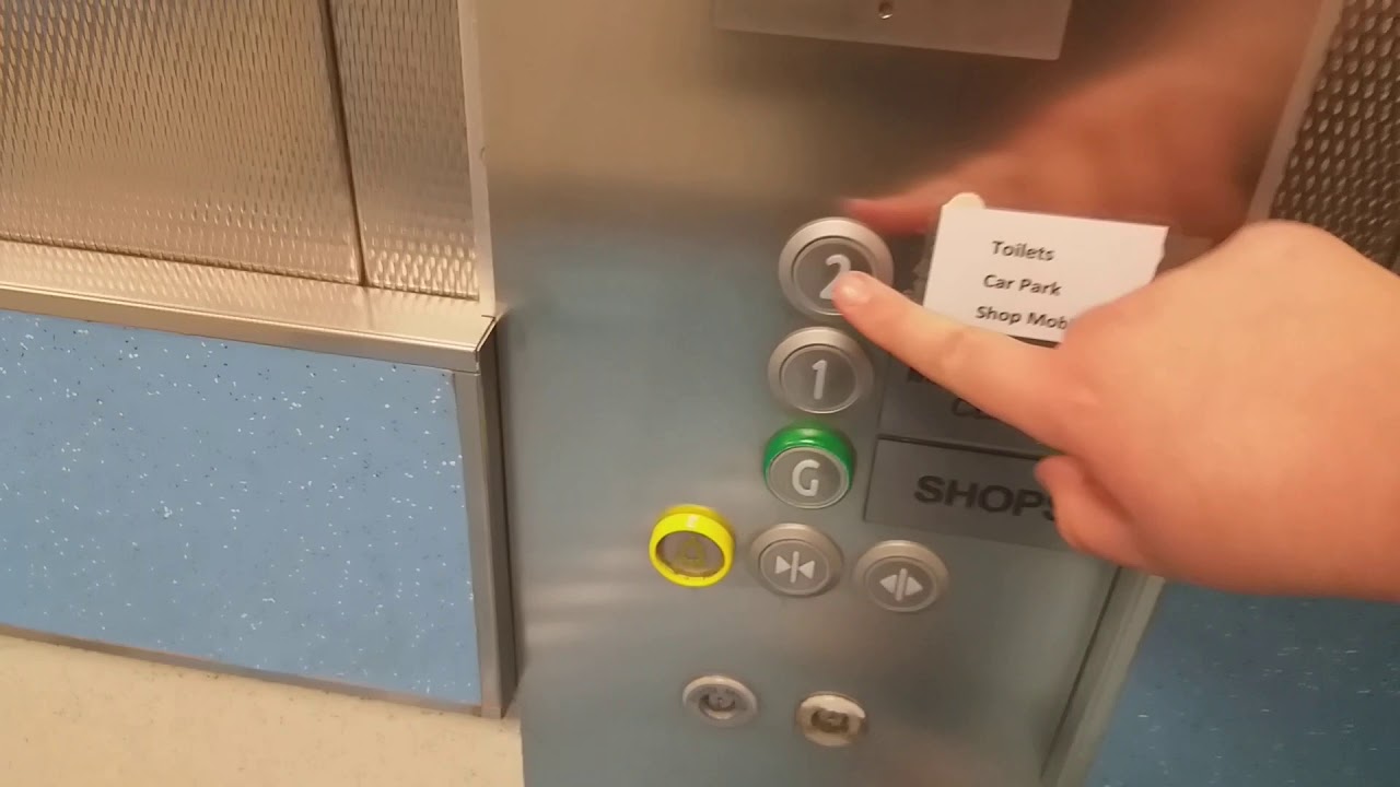 Kone Ecodisc Elevator At The Eden Walk Kingston.