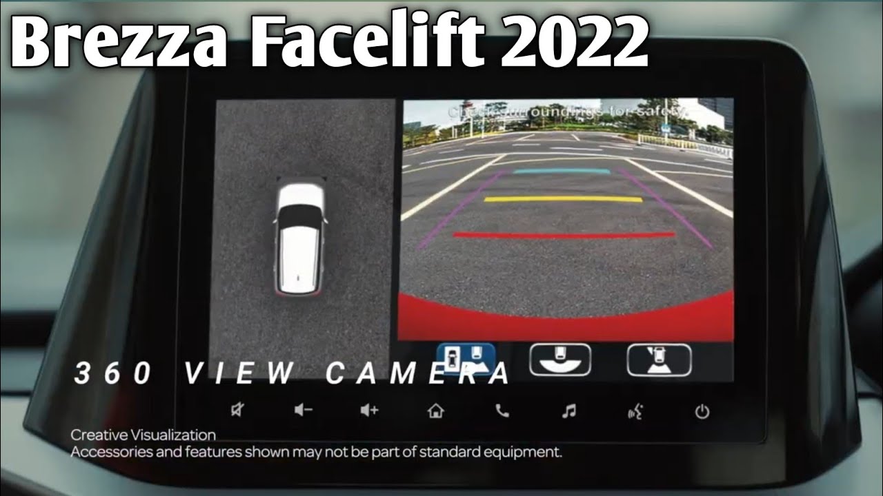 Brezza facelift 2022 🔥360 Degree Camera Teaser 👌👌| Brezza New Car 2022 | New Brezza 2022