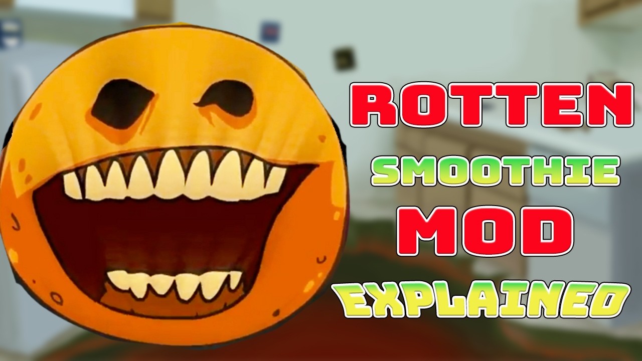 The Amazing Grace Rotten Smoothie Mod Explained in FNF (Annoying Orange)