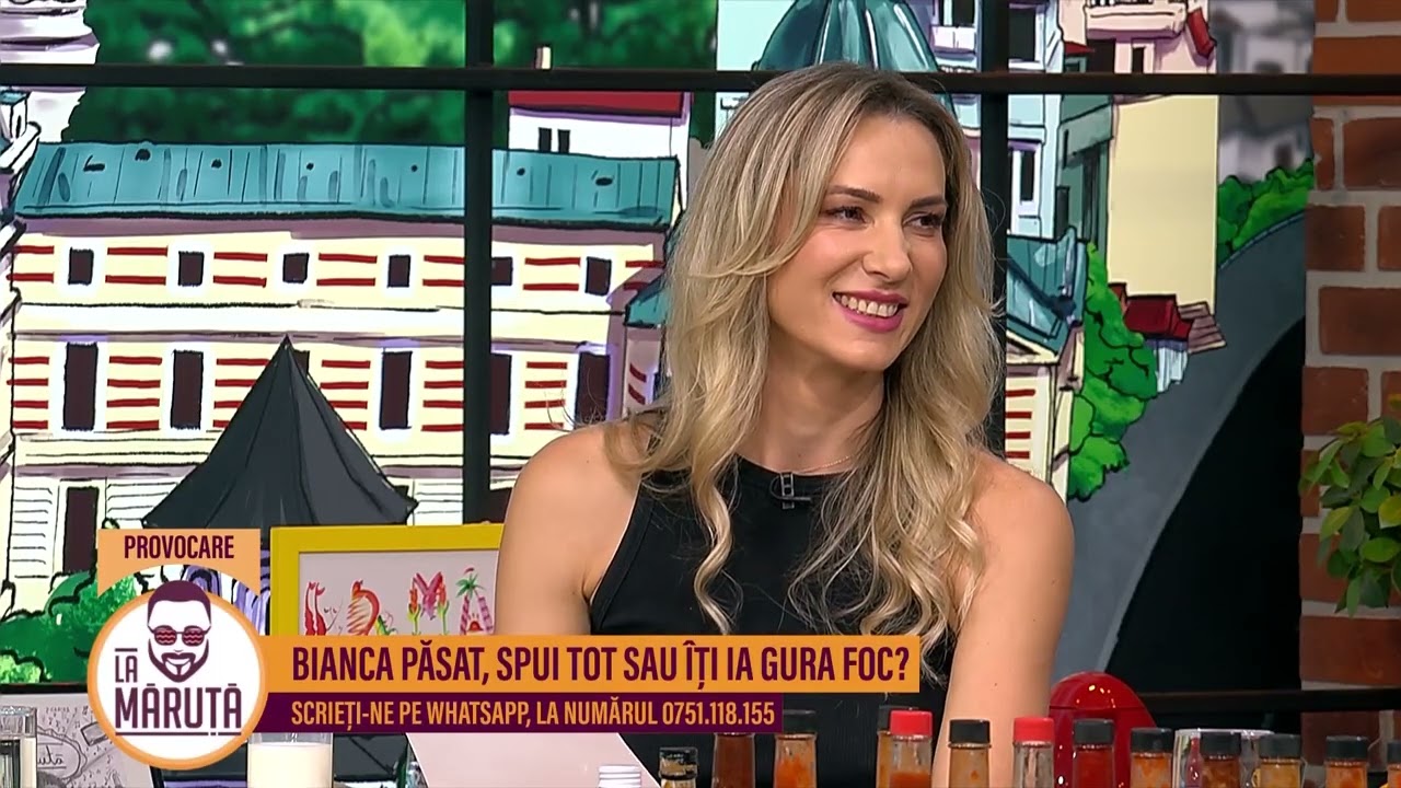 Bianca Păsat la sosurile picante 🔥