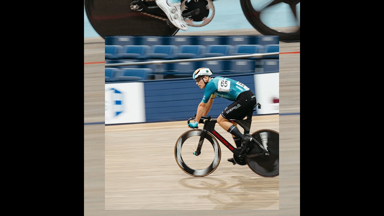 Track omnium 1/4 scratch Lithuanian championship and international UCI Class 2 (average speed 54.8)