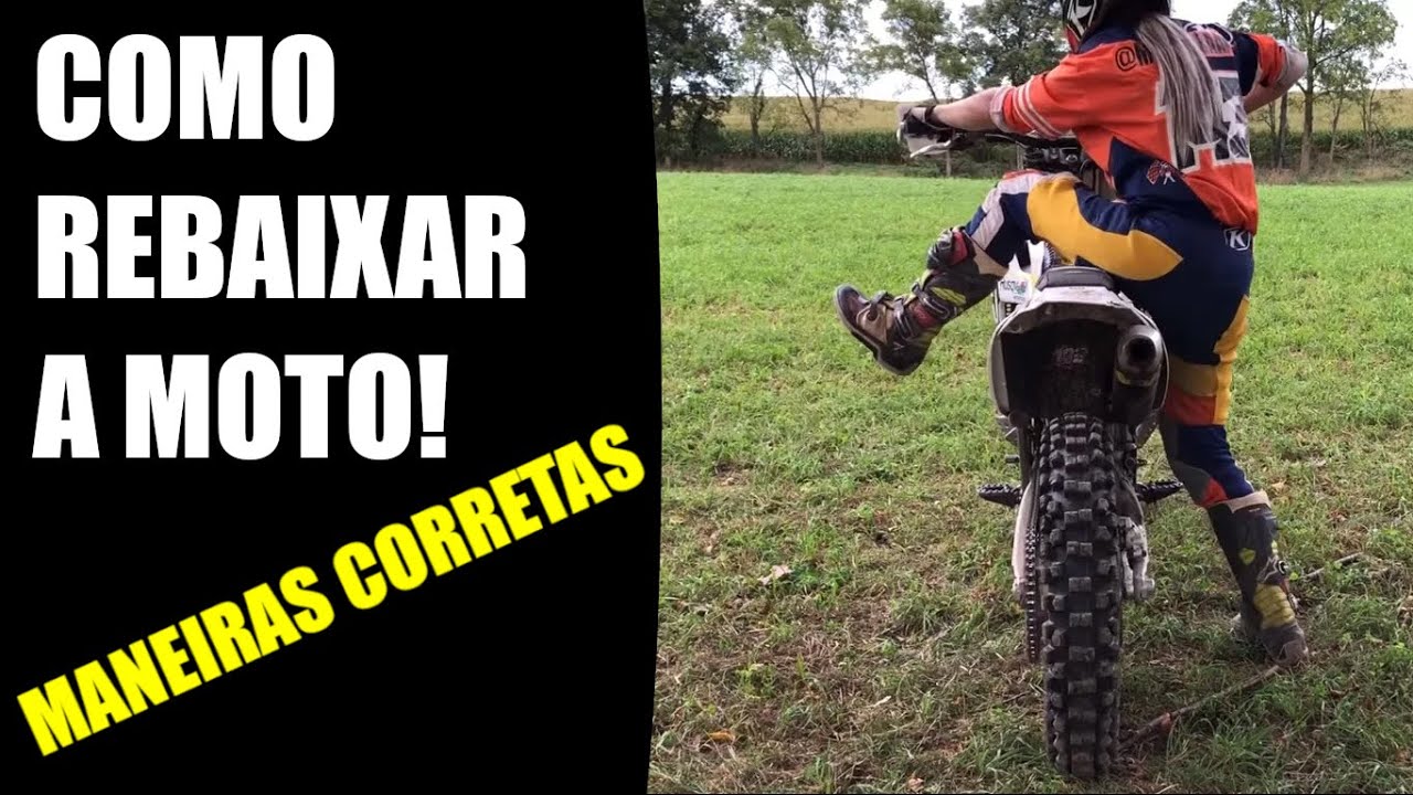 Como rebaixar a moto - da maneira correta!