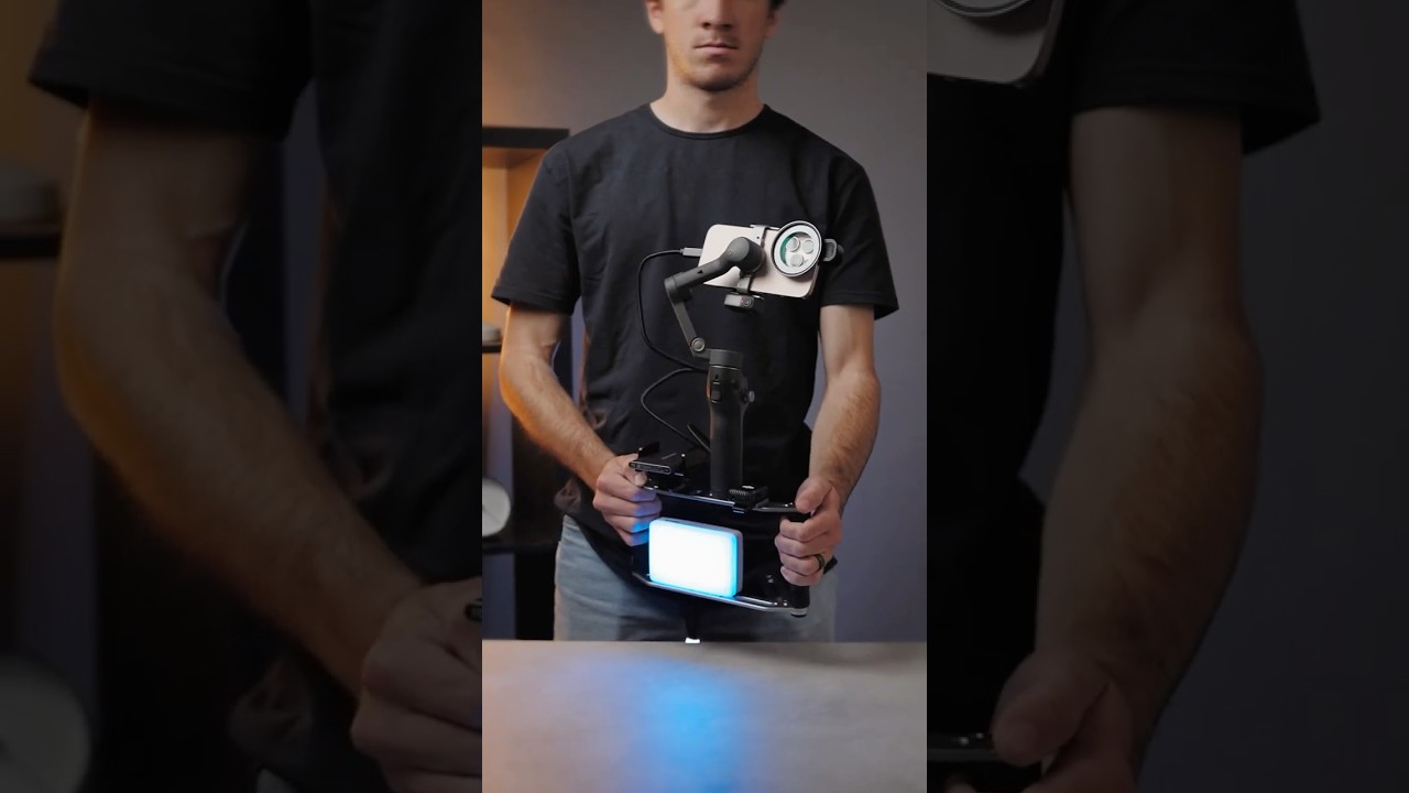 The new DJI Osmo Mobile 7 & SANDMARC Film Rig 🎥  #filmmaking #videography #cinematic