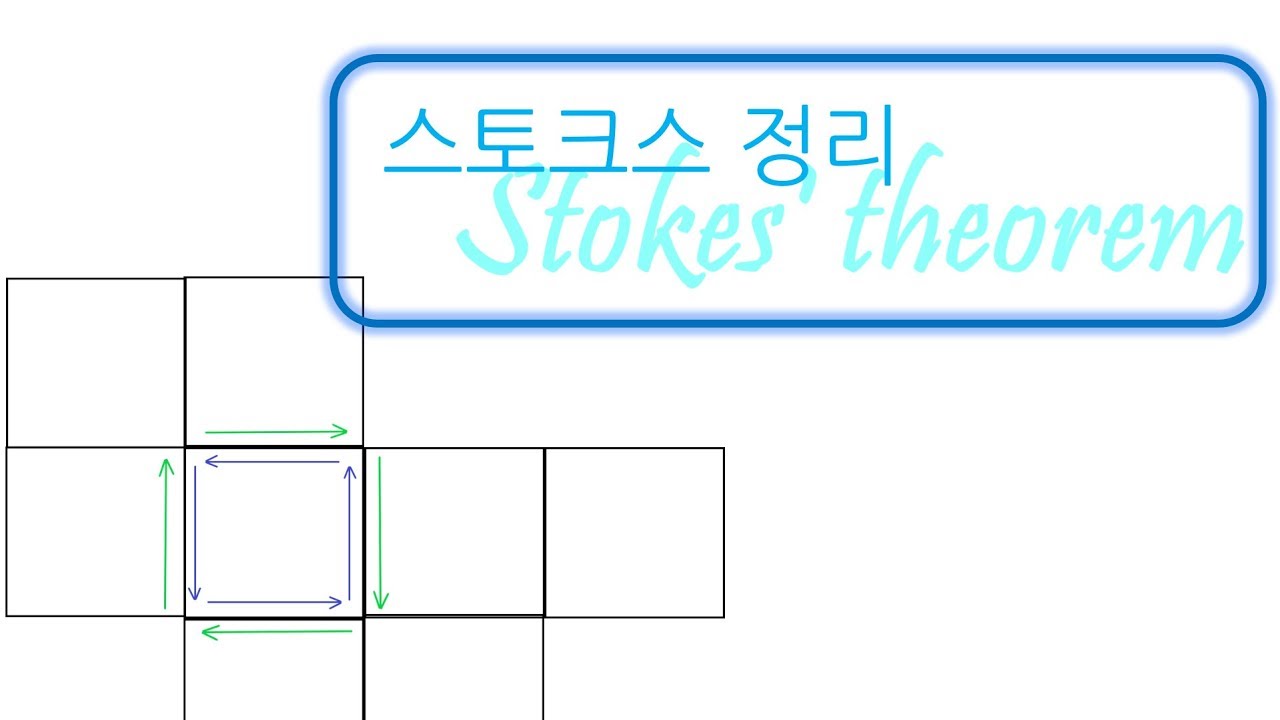[개념설명] 스토크스정리, 정확하고 쉽게 이해하기!