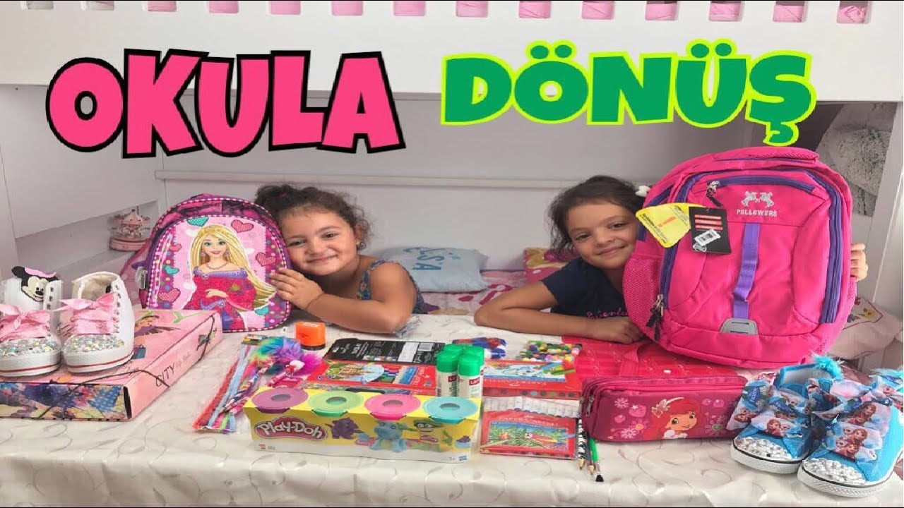 OKULA DÖNÜŞ ALIŞVERİŞİ !! Masal Ve Öykü Okul İçin Kendilerine Neler Aldılar-Back To School  Shopping