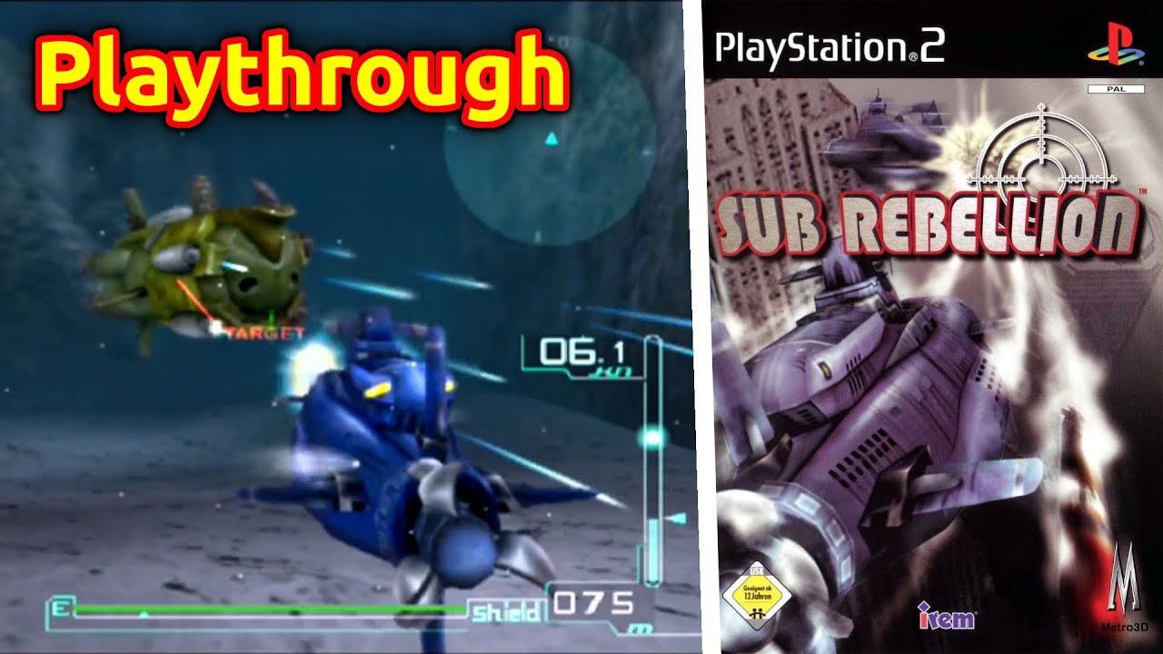 Sub Rebellion (PS2) - Playthrough / Longplay - (1080p, original console)