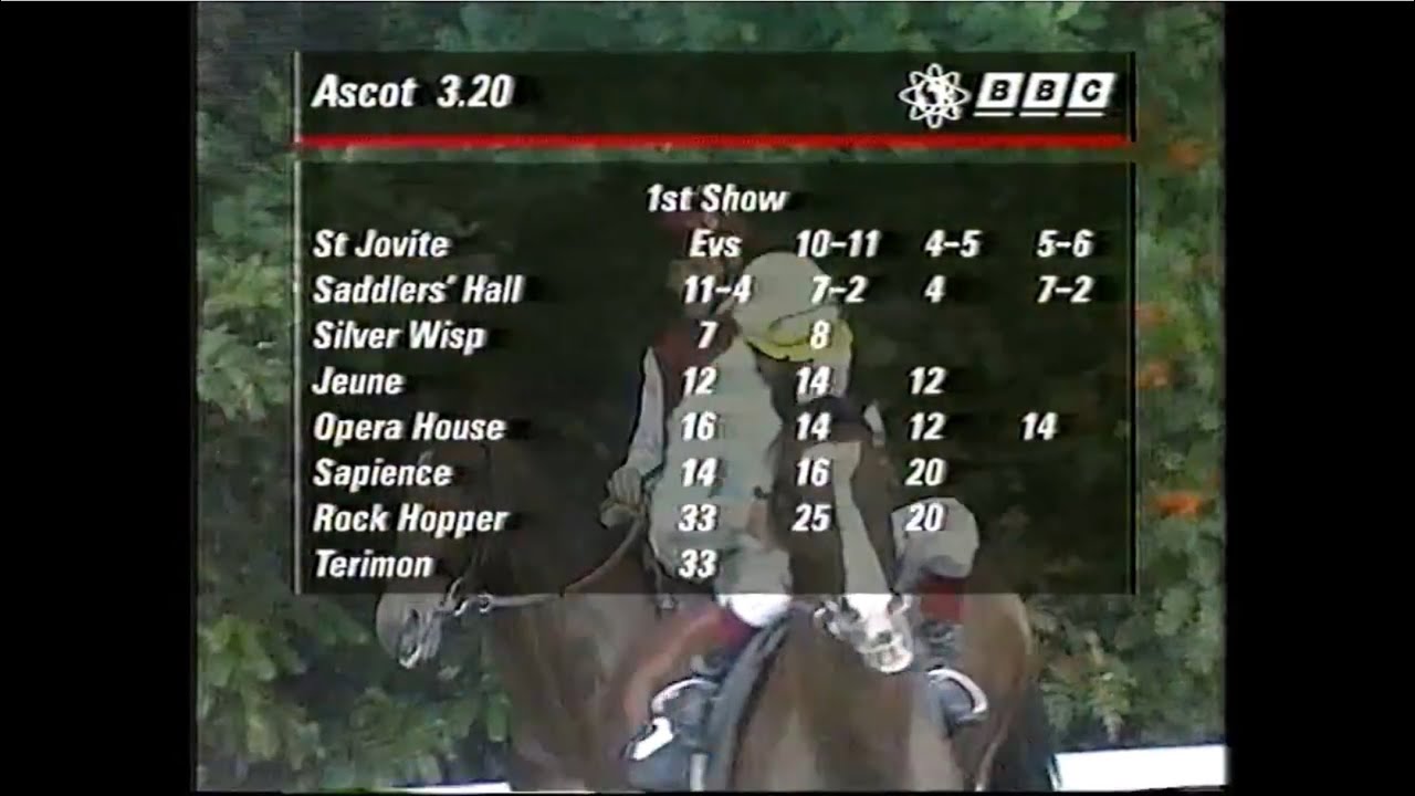 BBC Extended HQ Coverage.The 1992 King George at Ascot (St Jovite) Racing Legends.