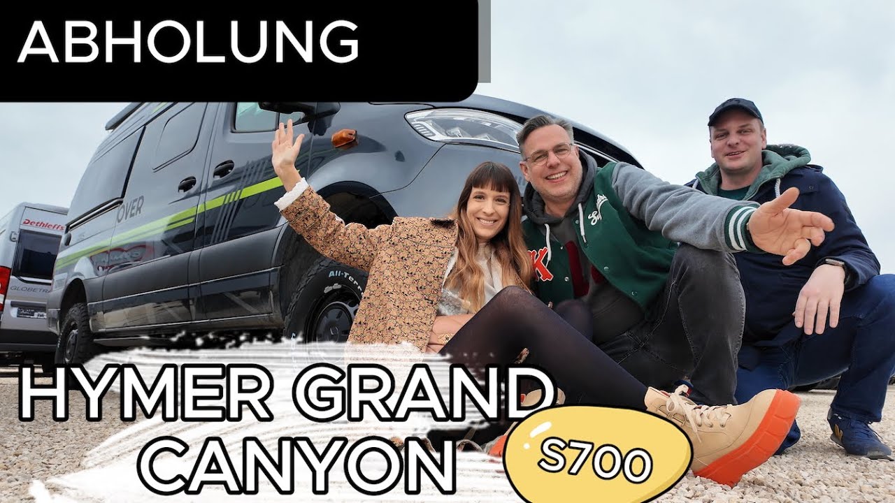 Wir holen unseren Hymer ab! Und müssen ein Auge zudrücken...🙄