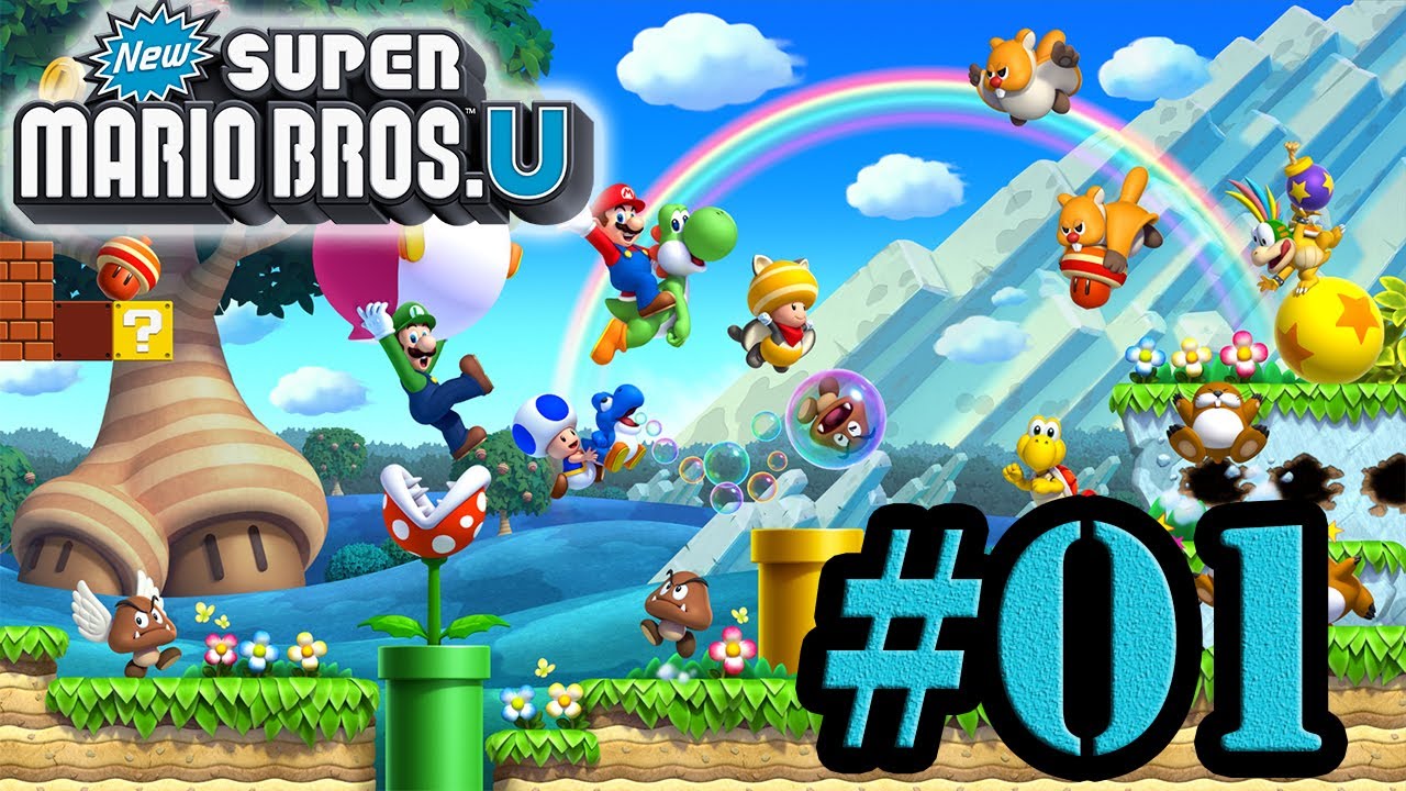 Let's Play : New Super Mario Bros U - Parte 1
