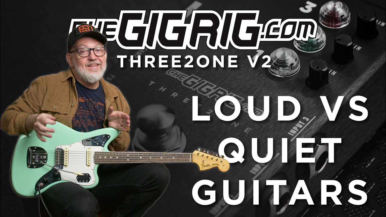 LOUD VS QUIET GUITARS! Switch And Balance Your Guitars Levels With One Touch