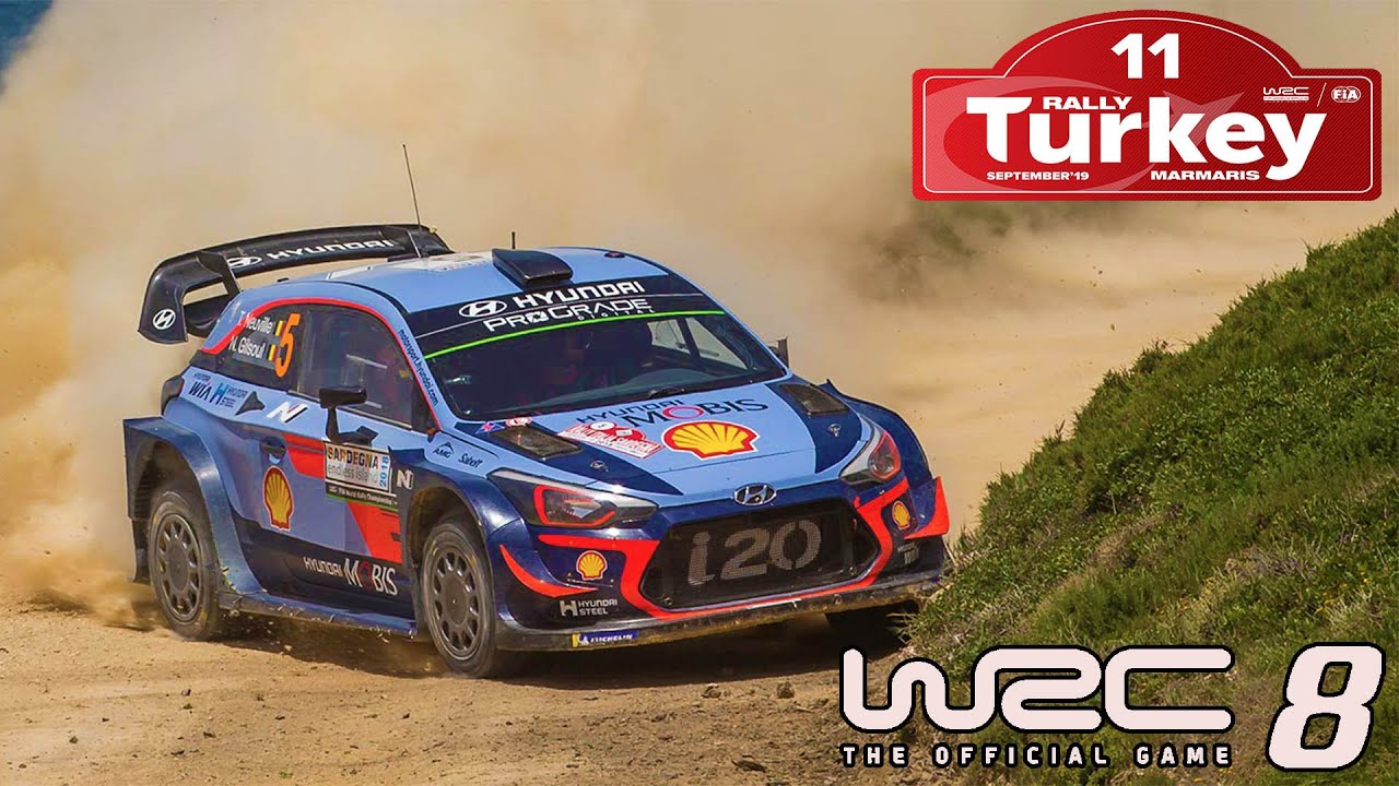 First WRC 8 try - Rally Turkey