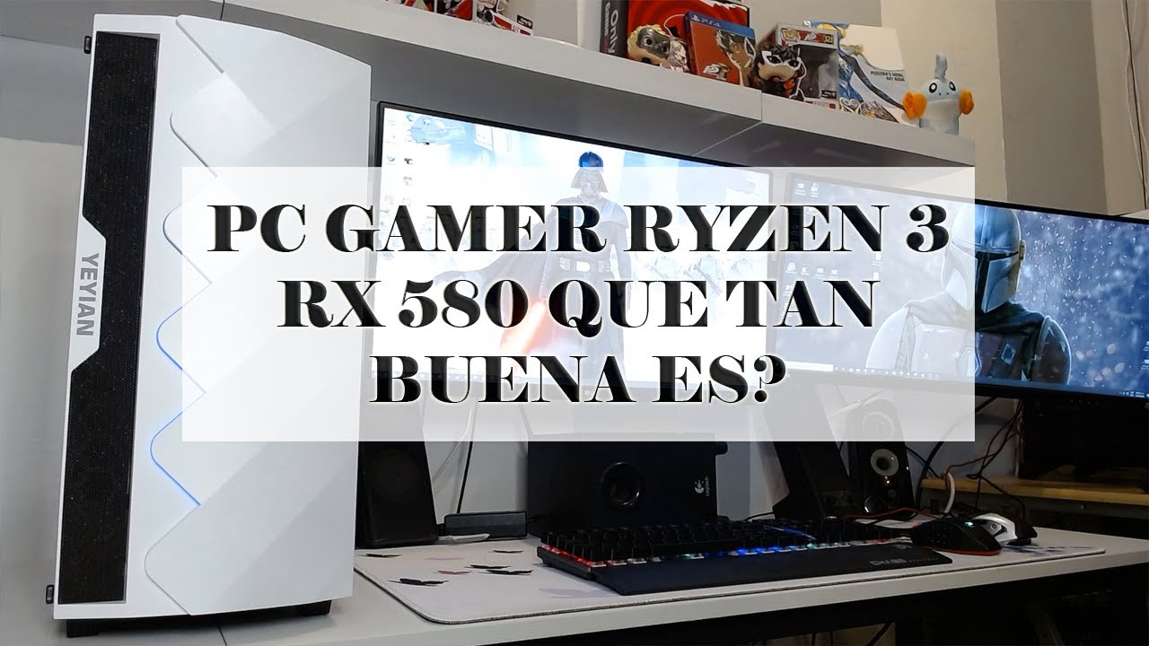 Pruebas y presentación del PC Gamer Ryzen 3 3200G RX 580 . ( Pruebas en 10 juegos )
