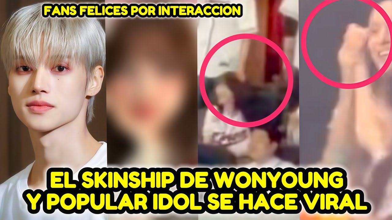 EL SKINSHIP DE WOOYOUNG Y POPULAR IDOL SE HACE VIRAL POR TAN LINDA INTERACCION