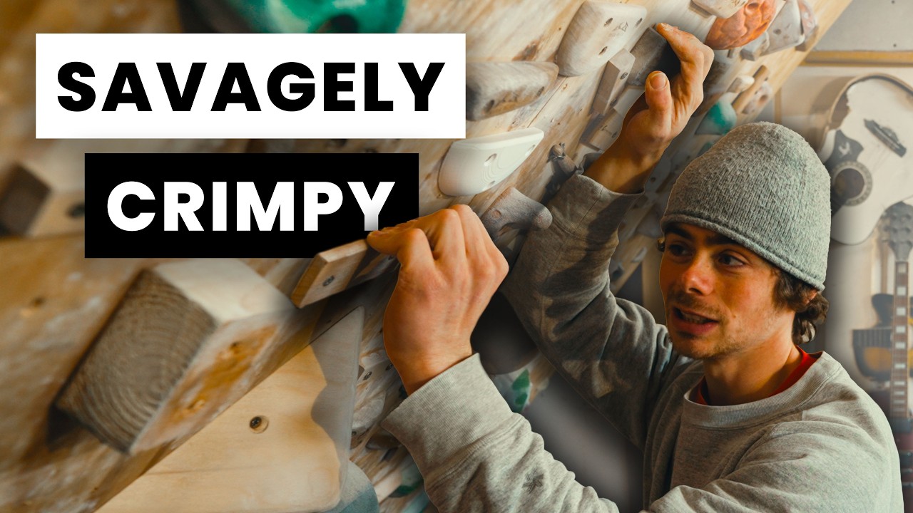 This Board Builds Super Strong Fingers For Climbing | Board Tours Ep.9