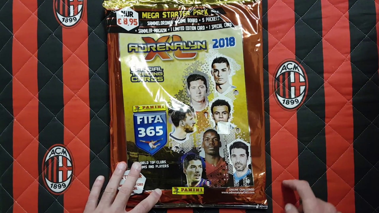 PANINI FIFA 365 2018 MEGA STARTER PACK GERMANY - UNBOXING - NEW LIMITED EDITION!!!