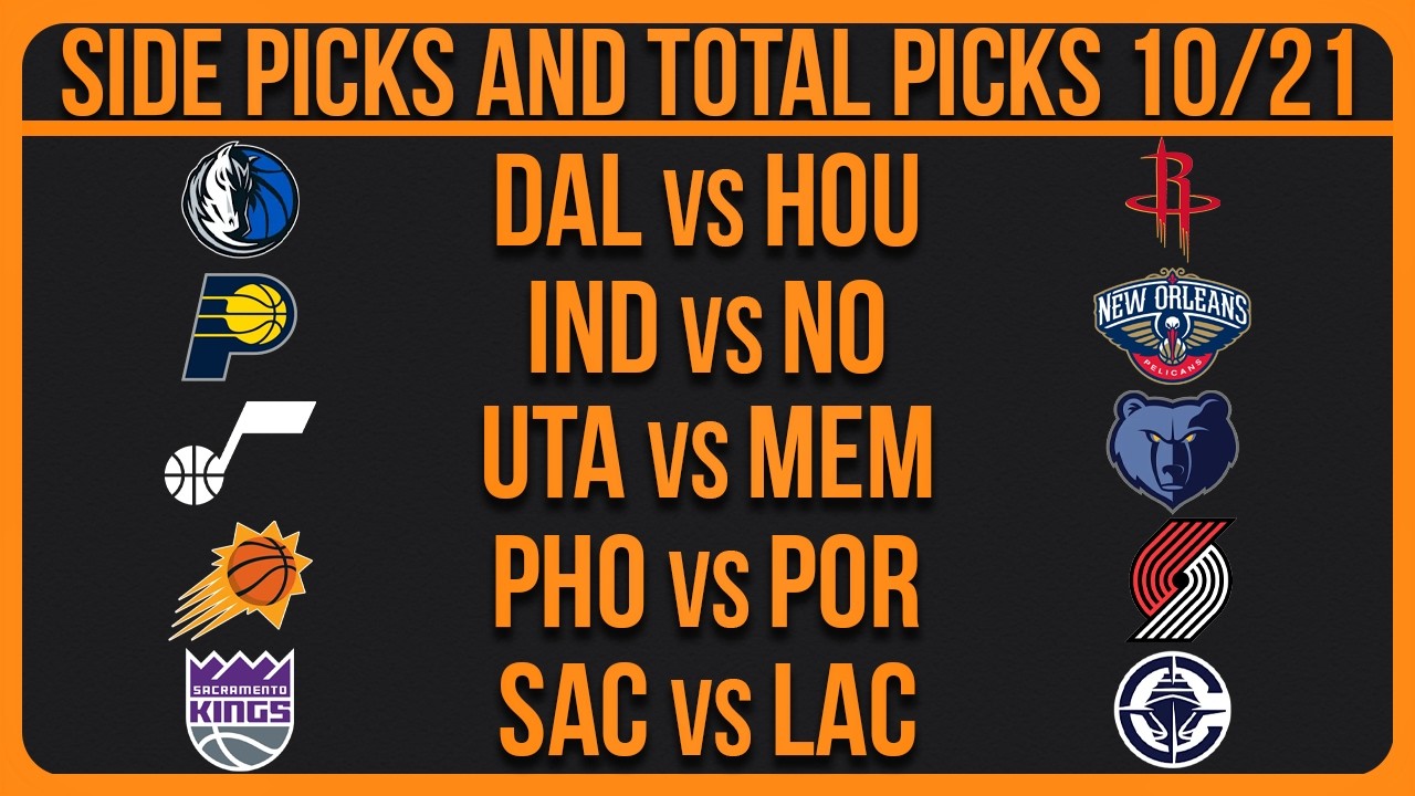 NBA Picks Today 10/21/26 | NBA Predictions and Best Bets (3/3)