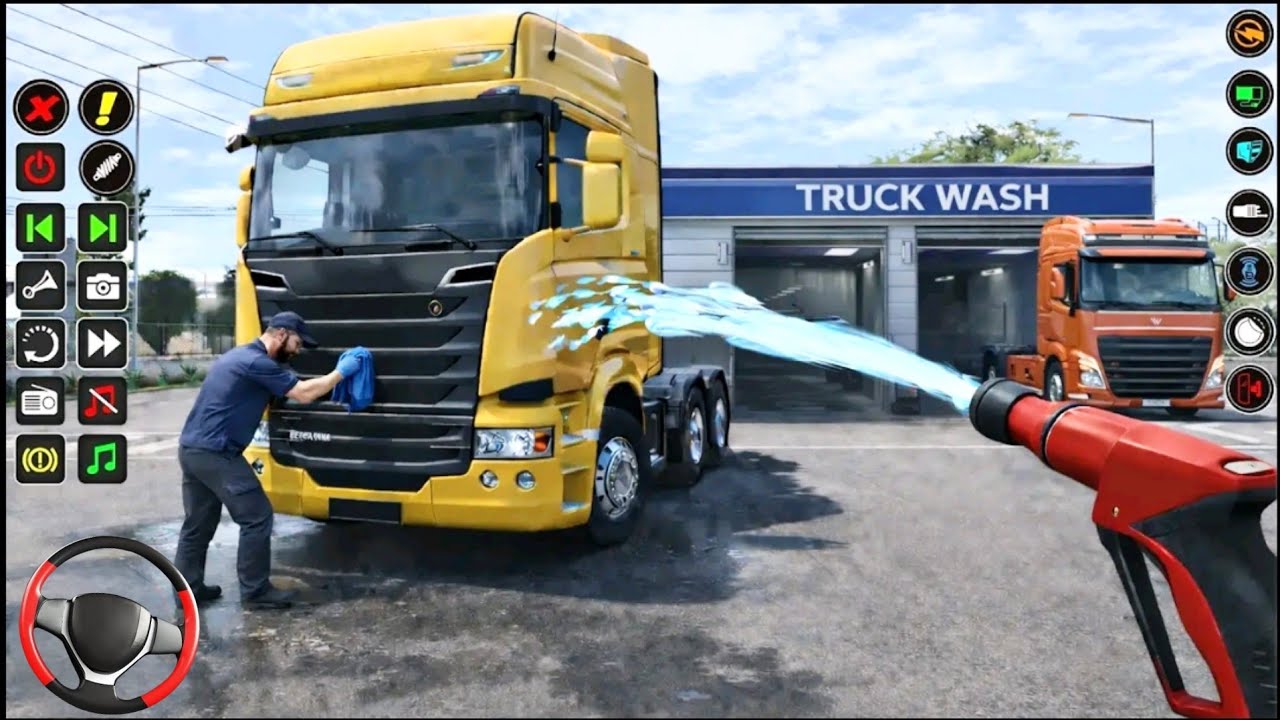 🚛 Offroad Cargo Truck Transporter Simulator - Truck Transporter Trailer Driver 3D