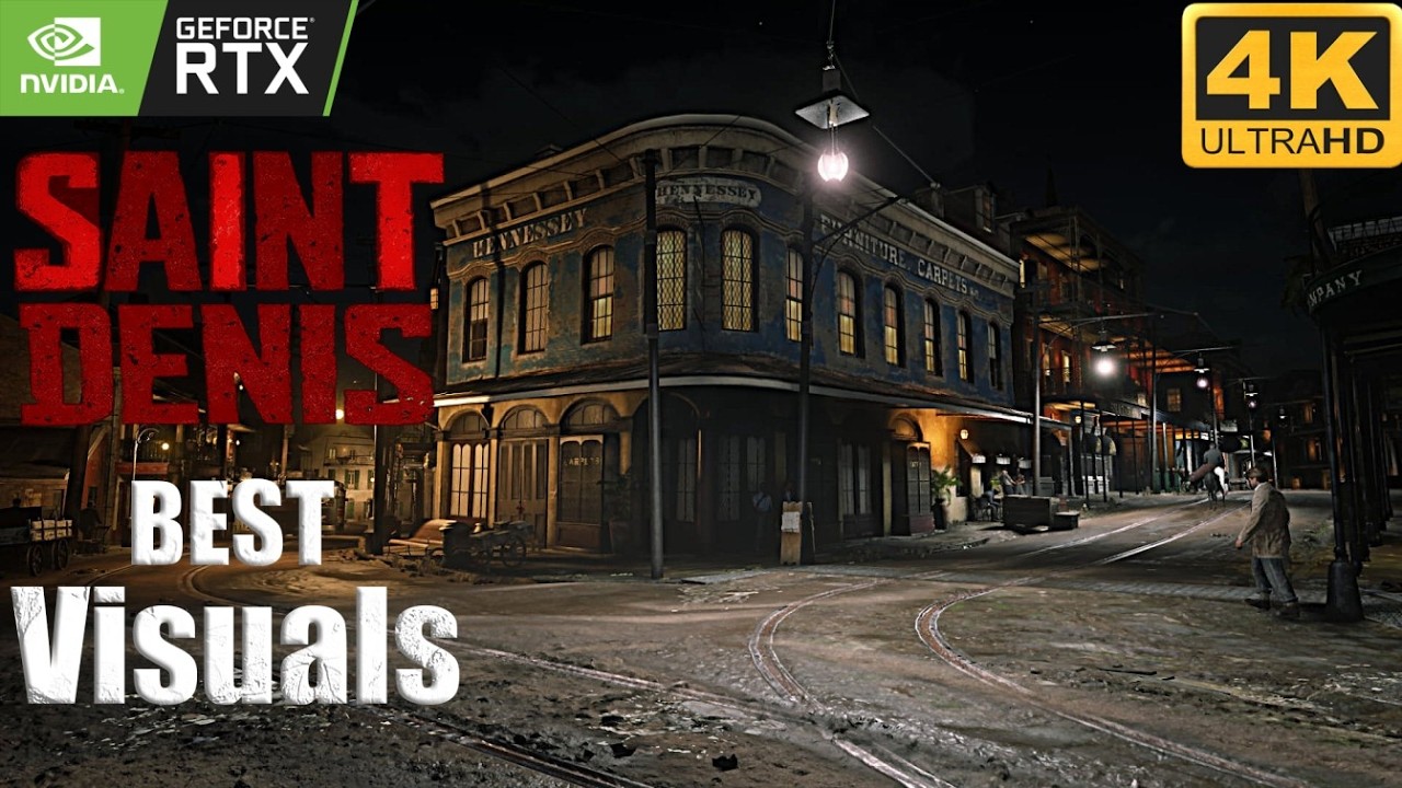 RDR 2 SAINT DENIS in 4K 🔴 DLSS 4.5 (Ultra Performance) | Next-Gen Benchmark
