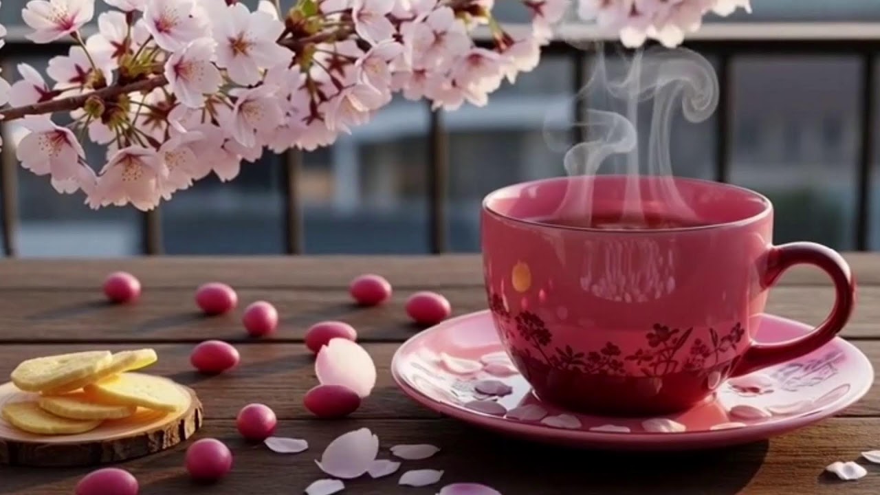 Positive Morning Spring Jazz ☕ Exquisite May Coffee Music & Sweet Bossa Nova Jazz for Good Mood