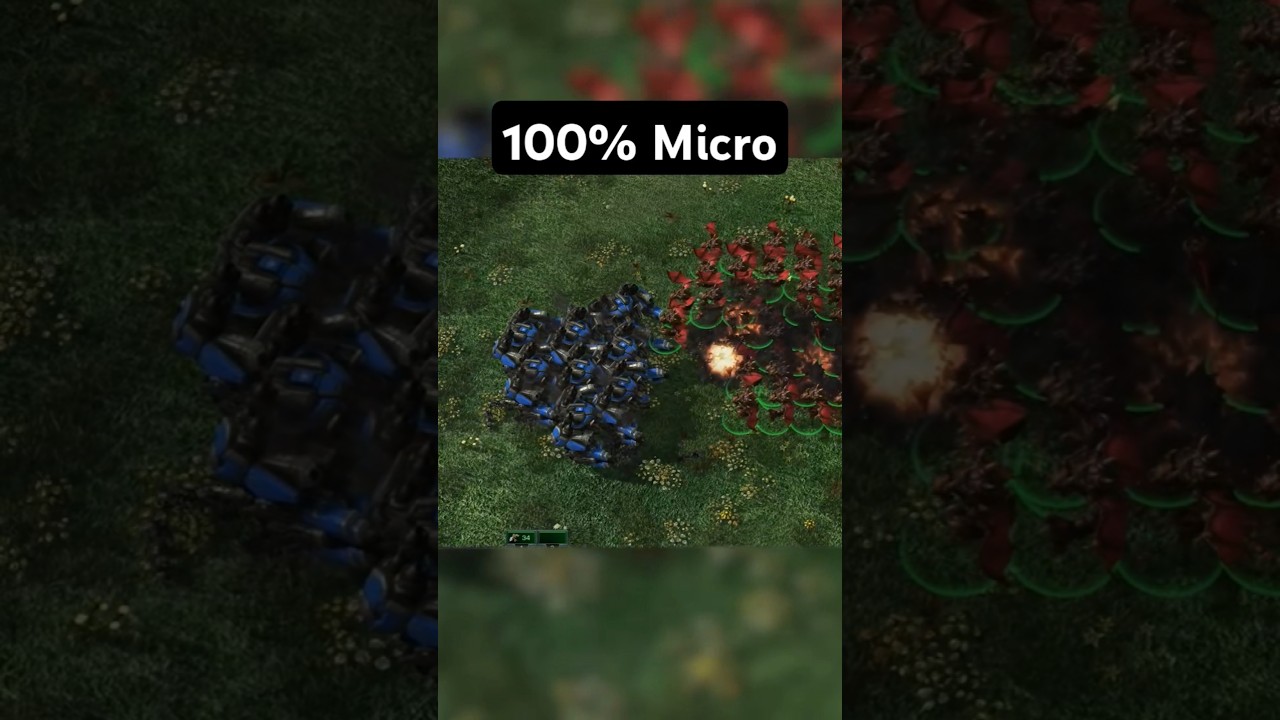Starcraft 2 : 100% Micro 💥 (Mutalisk) #starcraft