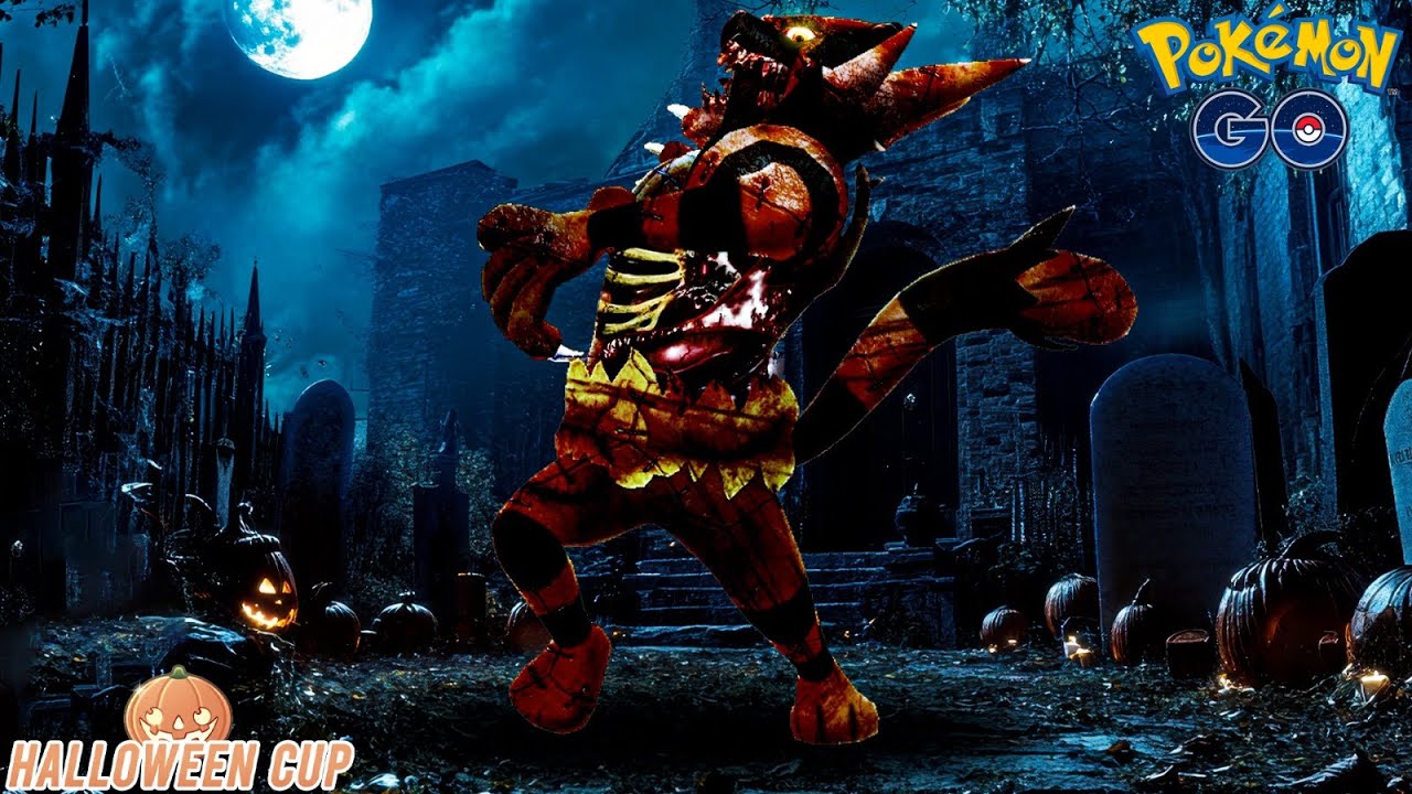 ES LA COPA IDEAL PARA ÉL ¡INCINEROAR DEVORÁNDOSE TODA LA HALLOWEEN CUP!
