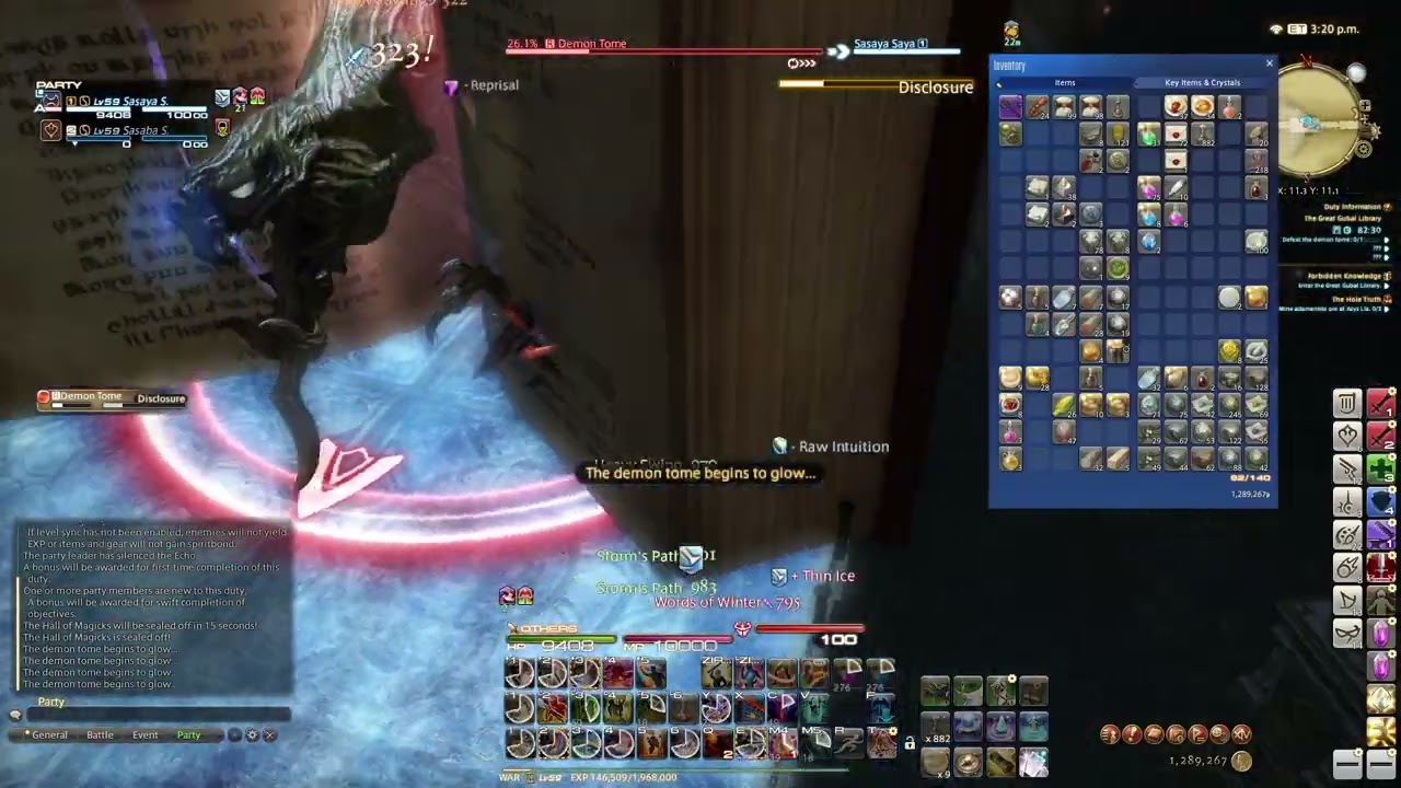 FFXIV Duo-only #17 | Saya! | The Great Gubal Library