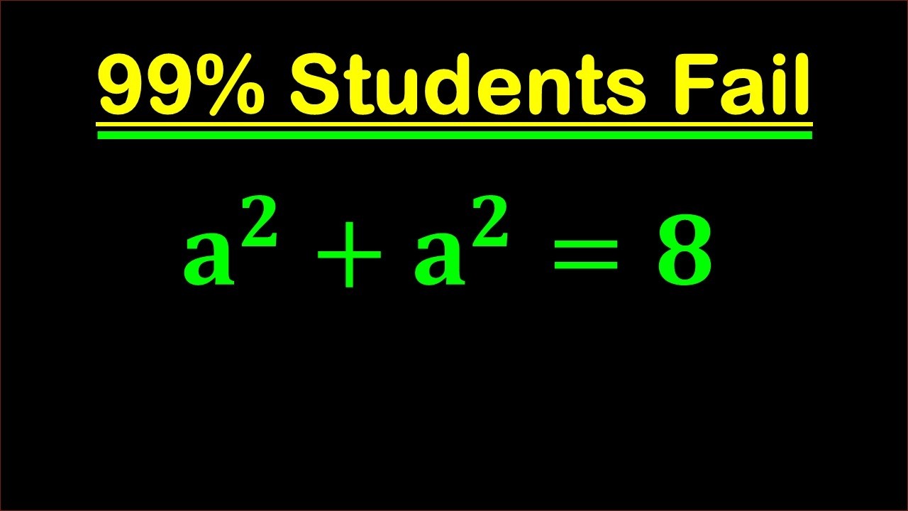 Solving a 'Harvard' University entrance exam | find a?