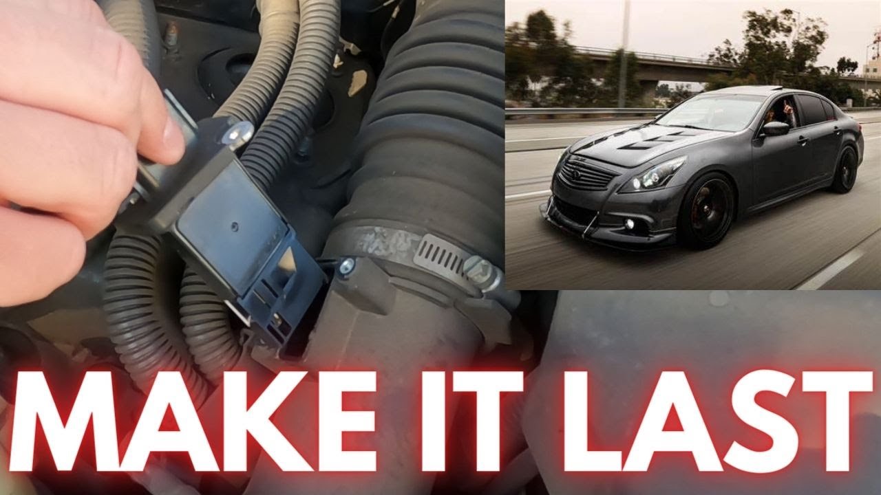 ПОЧИСТИТЕ СВОЙ ДАТЧИК ВОЗДУХА! (G37 370Z G35 350Z 370GT)