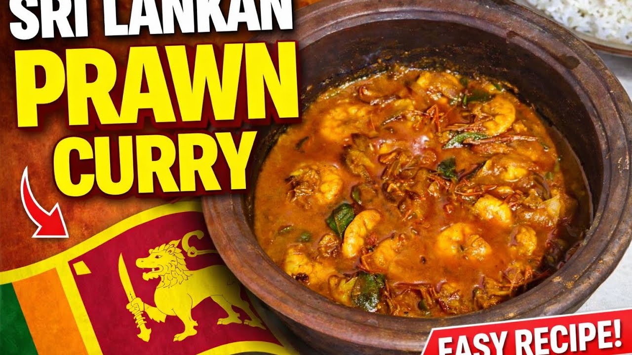 රසම රස ඉස්සෝ කරියක් හදමු | prawn curry🌿 🍤| @FlavorNest-d1v 