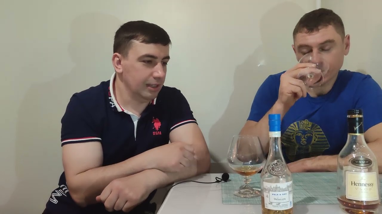 выпиваем Delamain XO & Hennessy VSOP