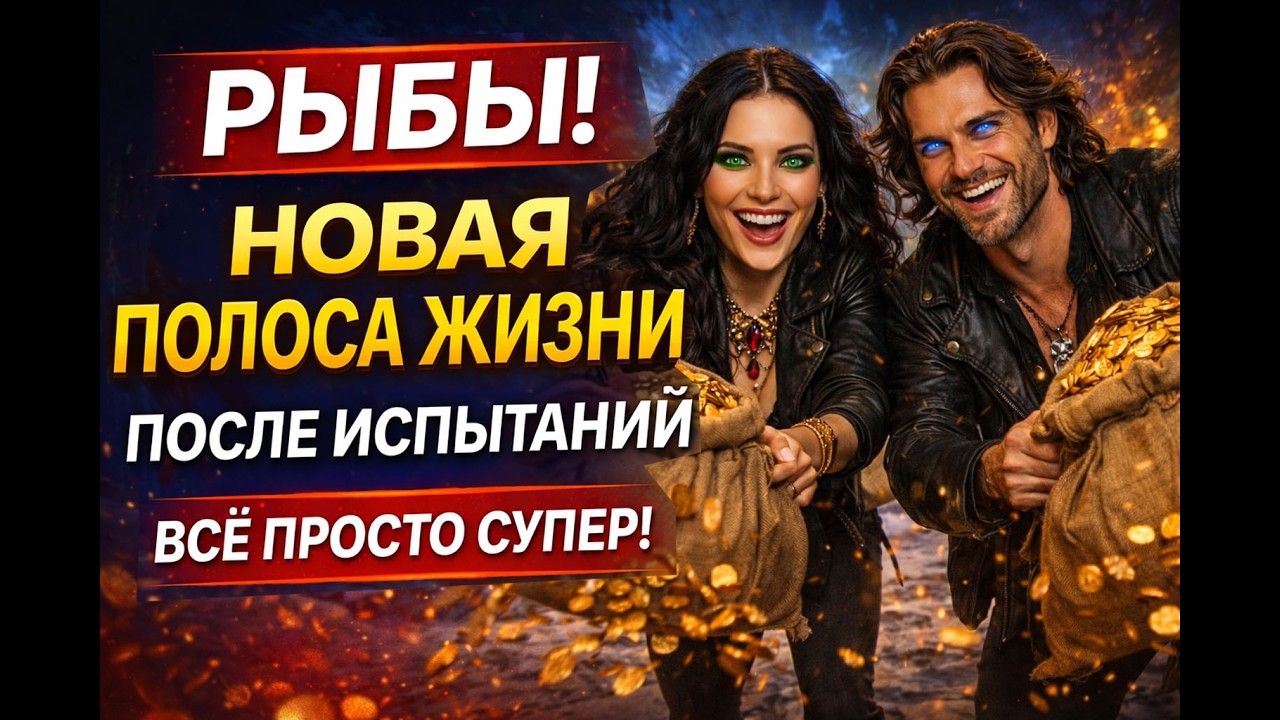 РЫБЫ ГОТОВЫ К ТОМУ что ЖИЗНЬ ПОПРЁТ!  Кто страдал с 2018 Всё! Конец негативному циклу