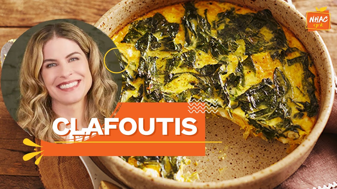 CLAFOUTIS: versão salgada da receita leva abóbora, couve e queijo | Rita Lobo | Cozinha Prática