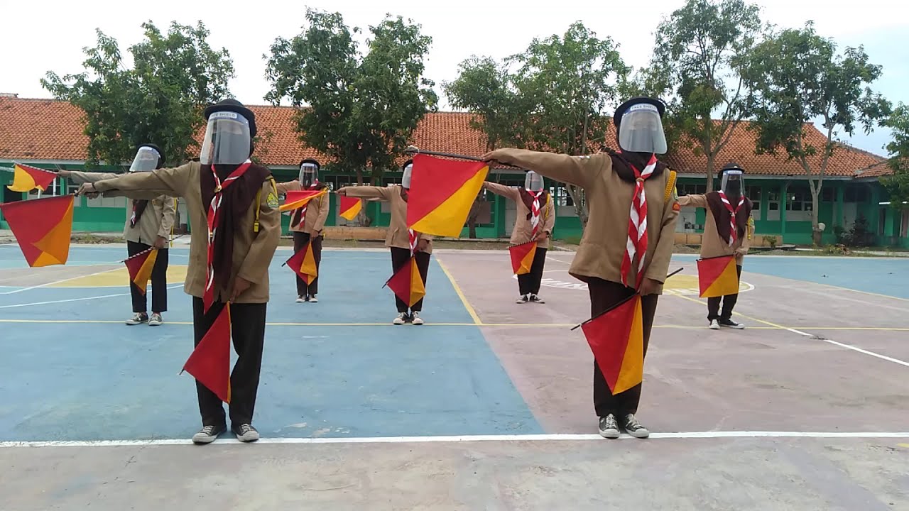 SEMAPHORE DANCE Pramuka Man 1 Indramayu || Lathi