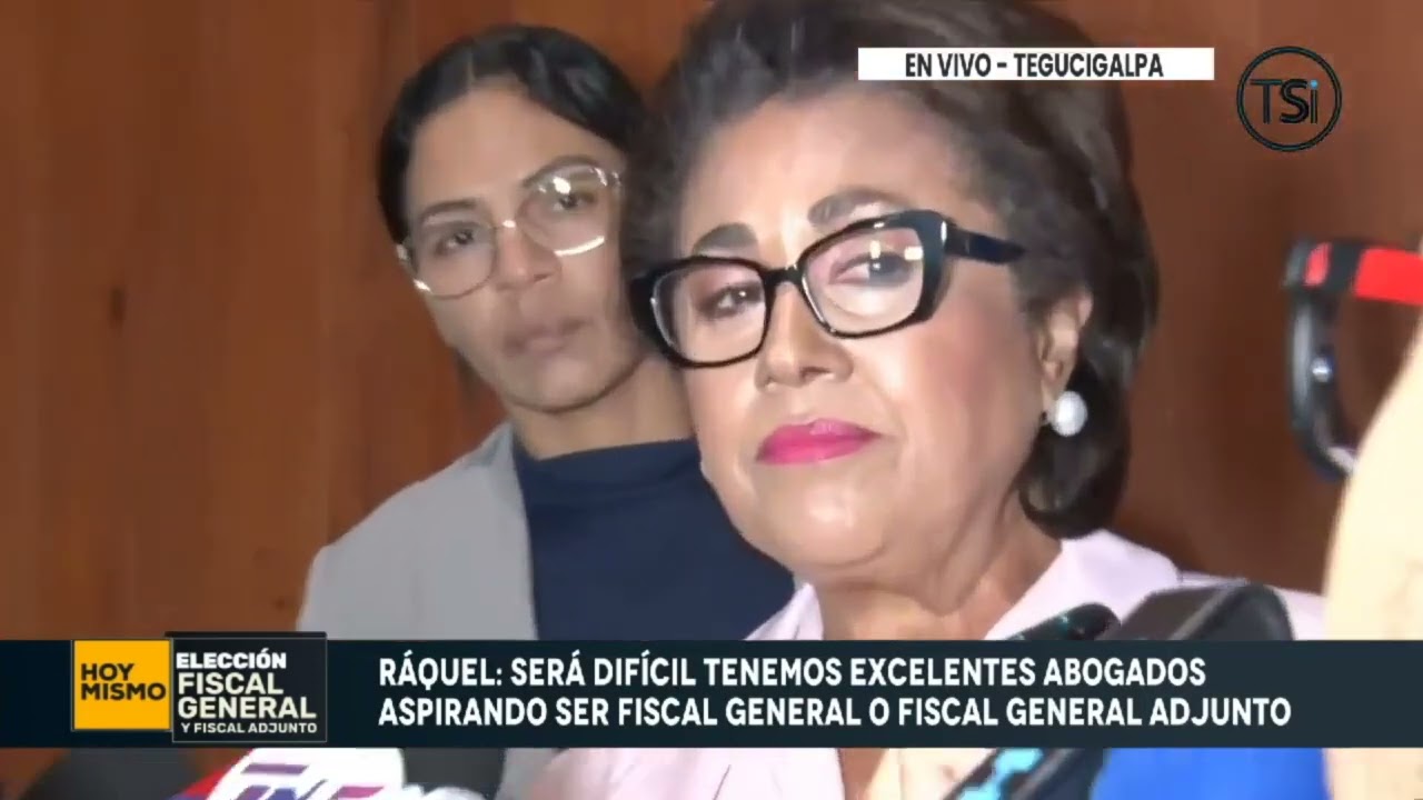 Rebeca R&aacute;quel, sobre posibilidad de que una mujer sea la fiscal general del MP