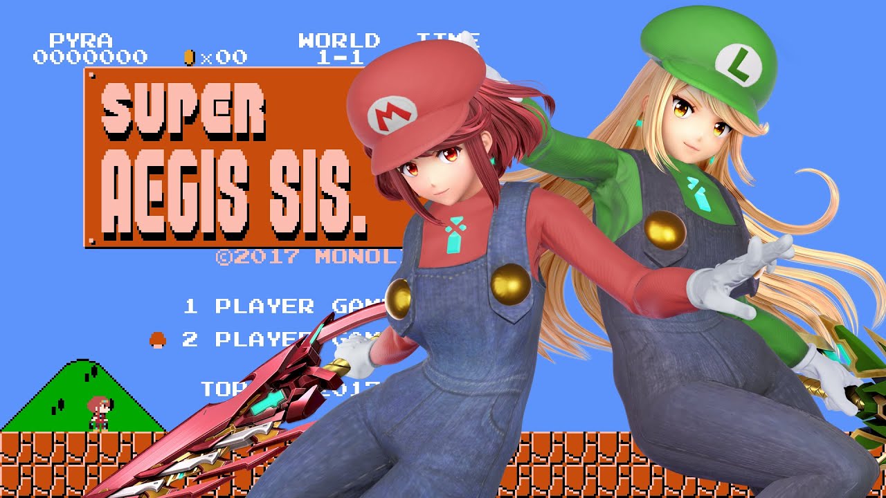 [Super Smash Bros. Ultimate Mod] Super Aegis Sisters