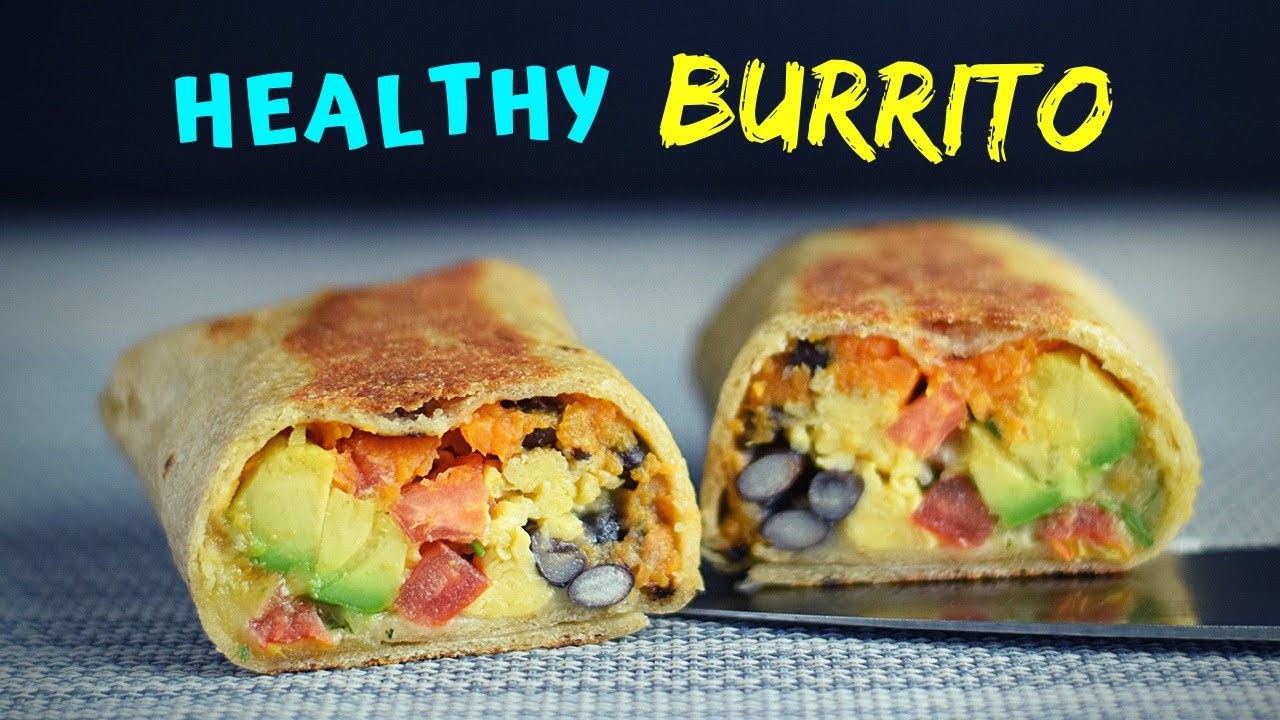 Breakfast Burrito Recipe (and HOMEMADE tortilla made with OATS!)