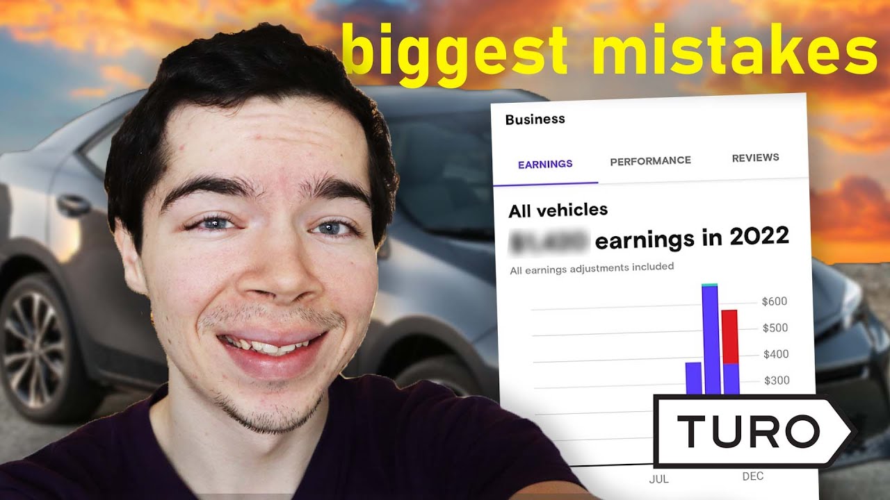 My Biggest Turo Mistakes (& First 90 Day Earnings)