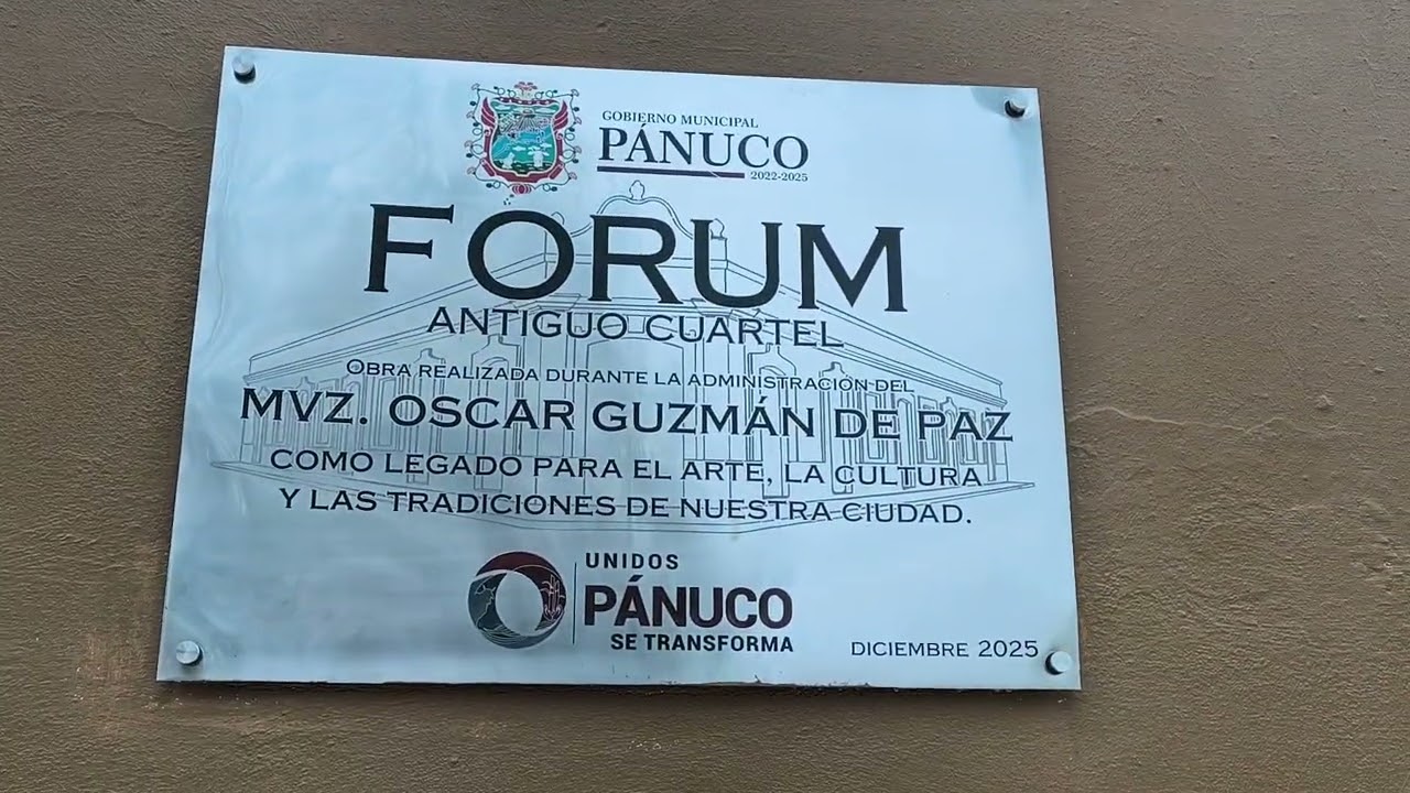 MALECÓN AGUSTIN LARA DE PÁNUCO 