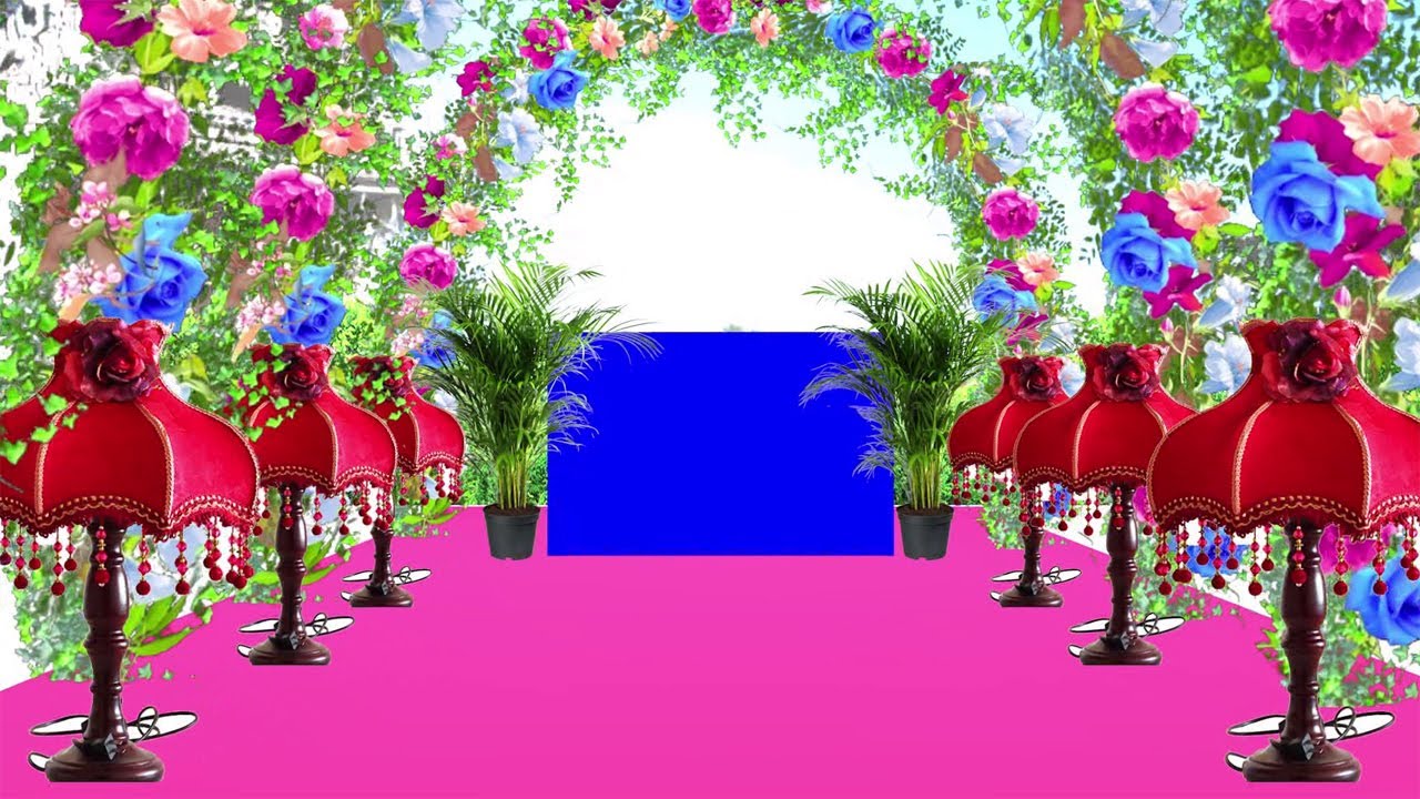 New Wedding Frame 3D FX Green Screen Video Effects 2021