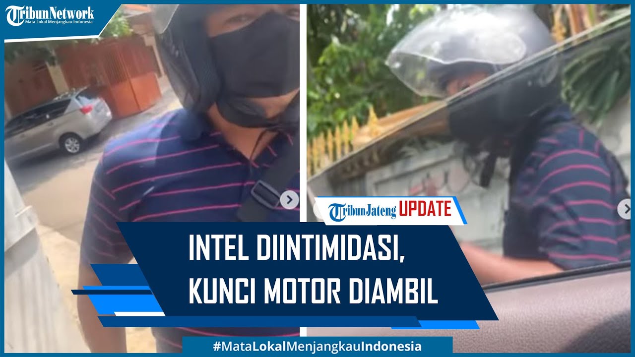 Viral Polisi Intel Diintimidasi, Kunci Motor Diambil Sekelompok Pemuda